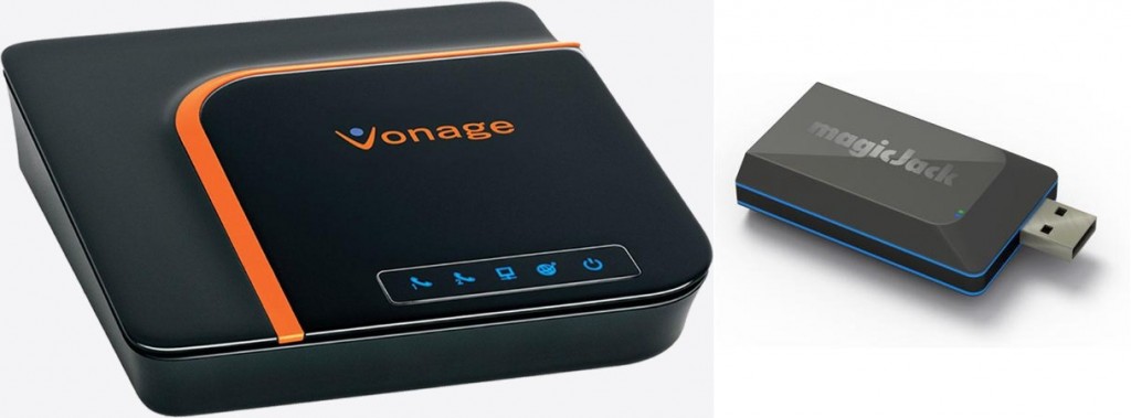 vonage and magicJack adapters