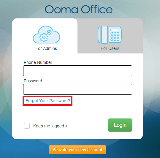 Ooma Office Login Signin To Your Account TheVoIPHub