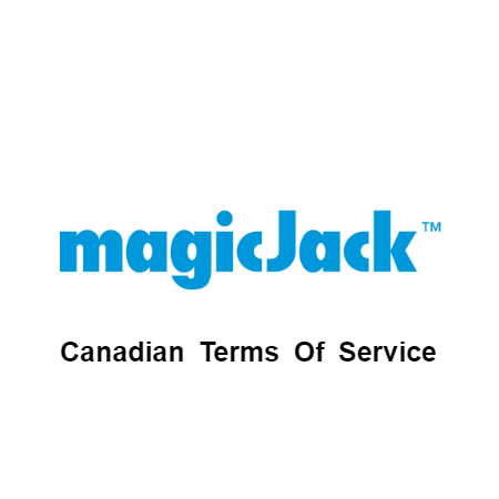 magicJack Canadian Terms Of Service