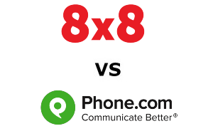 8×8 vs Phone.com Compared for 2024