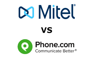 Mitel vs Phone.com Compared for 2024