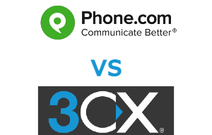 Phone.com vs 3CX Compared for 2022