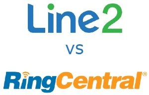 Line2 vs RingCentral Compared for 2024